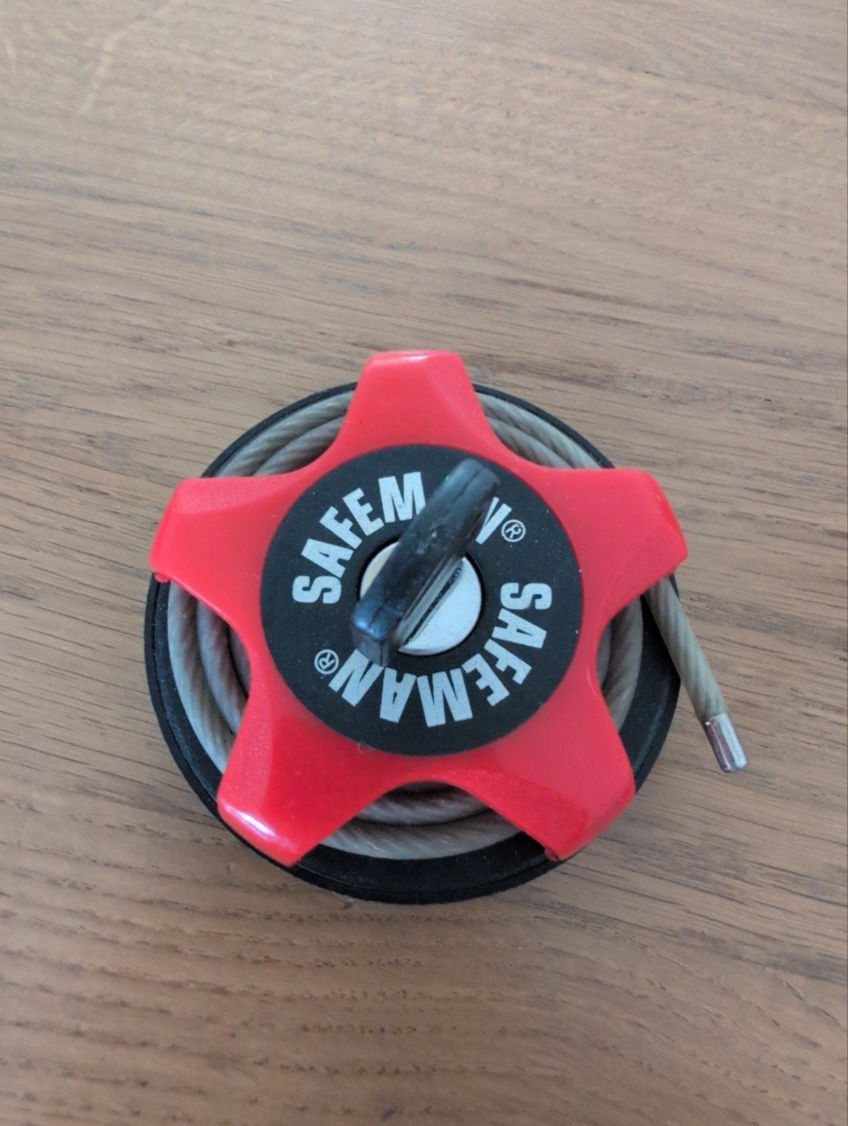 Safeman slot met kabel en sleutel, Ophalen of Verzenden, Gebruikt
