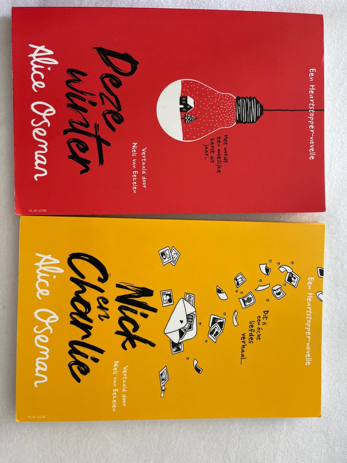 Heartstopper Novelles: Deze Winter & Nick en Charlie, Ophalen of Verzenden, Zo goed als nieuw, Europa overig