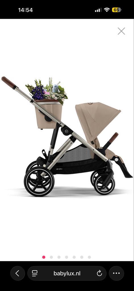 Nieuw Cybex Gazelle S mandje - Extra opbergruimte, Ophalen of Verzenden, Nieuw