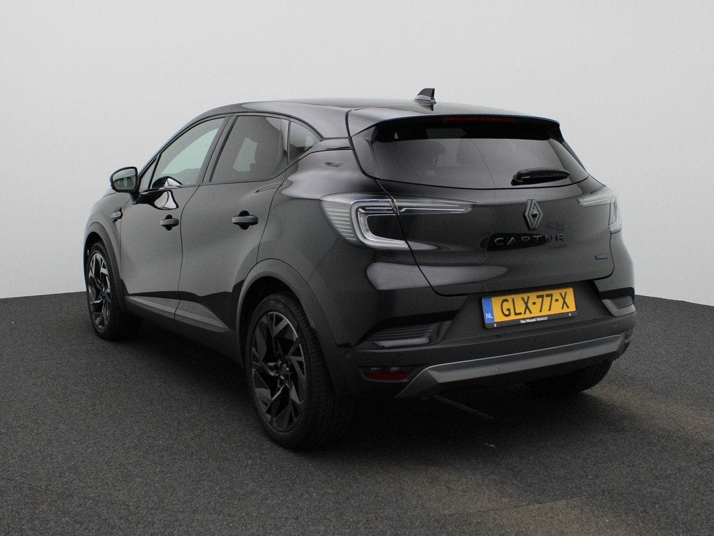 Renault Captur 1.6 E-Tech full hybrid 145 esprit Alpine | Au, Auto's, 1345 kg, Gebruikt, Zwart, Origineel Nederlands