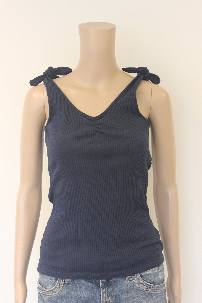 Esprit donkerblauwe top maat S, Maat 38/40 (M), Blauw, ., Ophalen of Verzenden