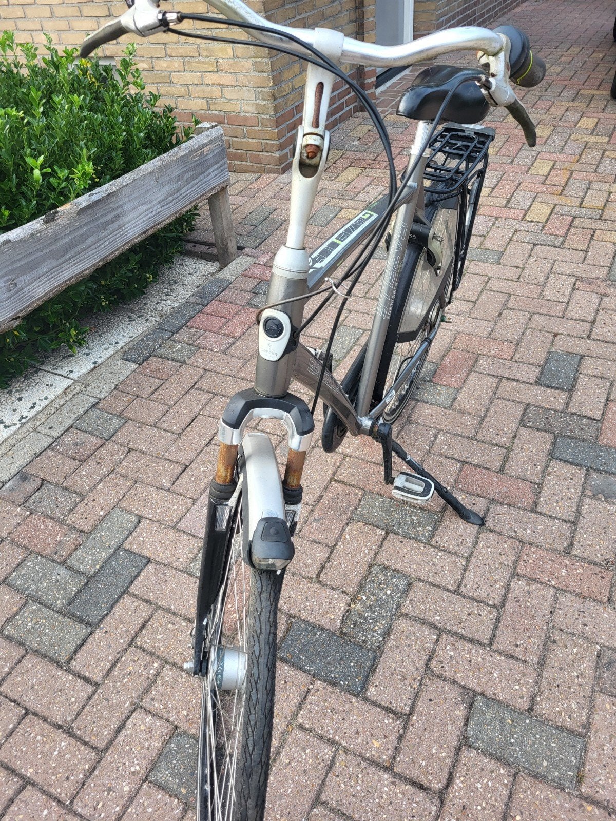 Gazelle Chamonix LTD Damesfiets - Gebruikt, Terugtraprem, Gebruikt, Versnellingen, Ophalen of Verzenden