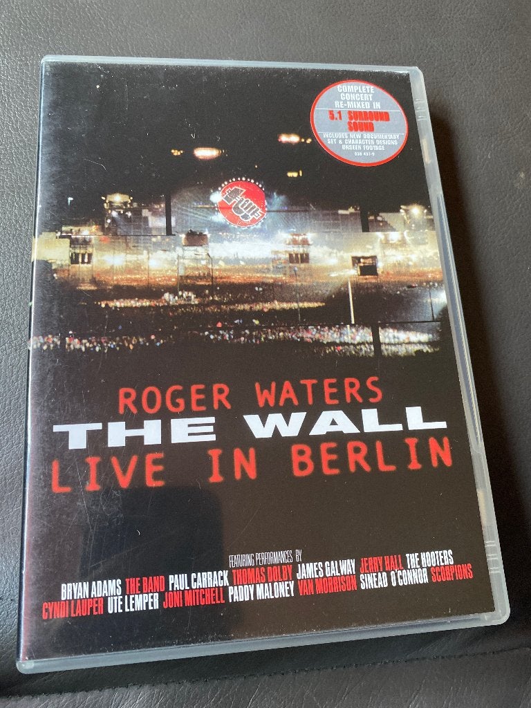 Roger Waters - The Wall Live in Berlin DVD, Alle leeftijden, Ophalen of Verzenden, Spaans, Concert