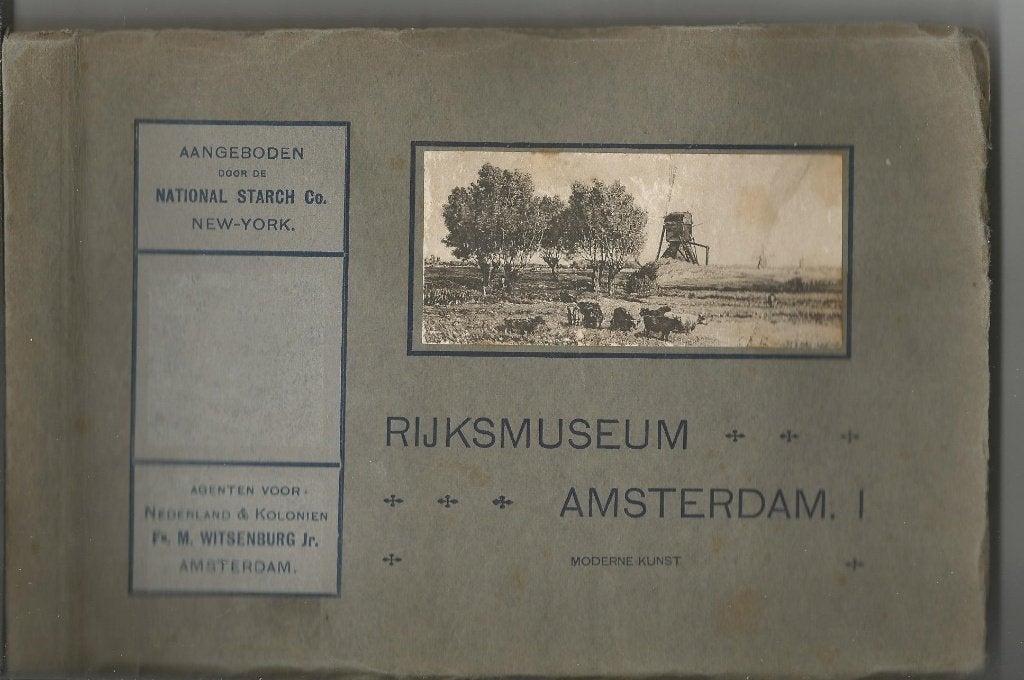 plaatjesalbum Rijksmuseum Amsterdam moderne kunst, Ophalen of Verzenden, Gebruikt, Overige typen