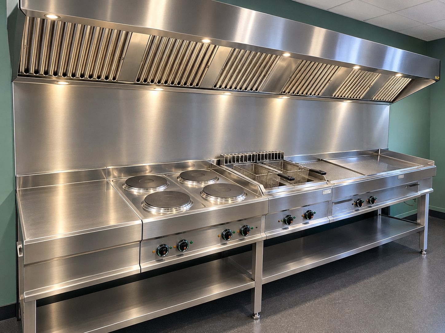 Modulaire Kooklijn / baklijn - exclusief afzuigkap, Ophalen, Gebruikt, Fornuis, Frituur en Grillen
