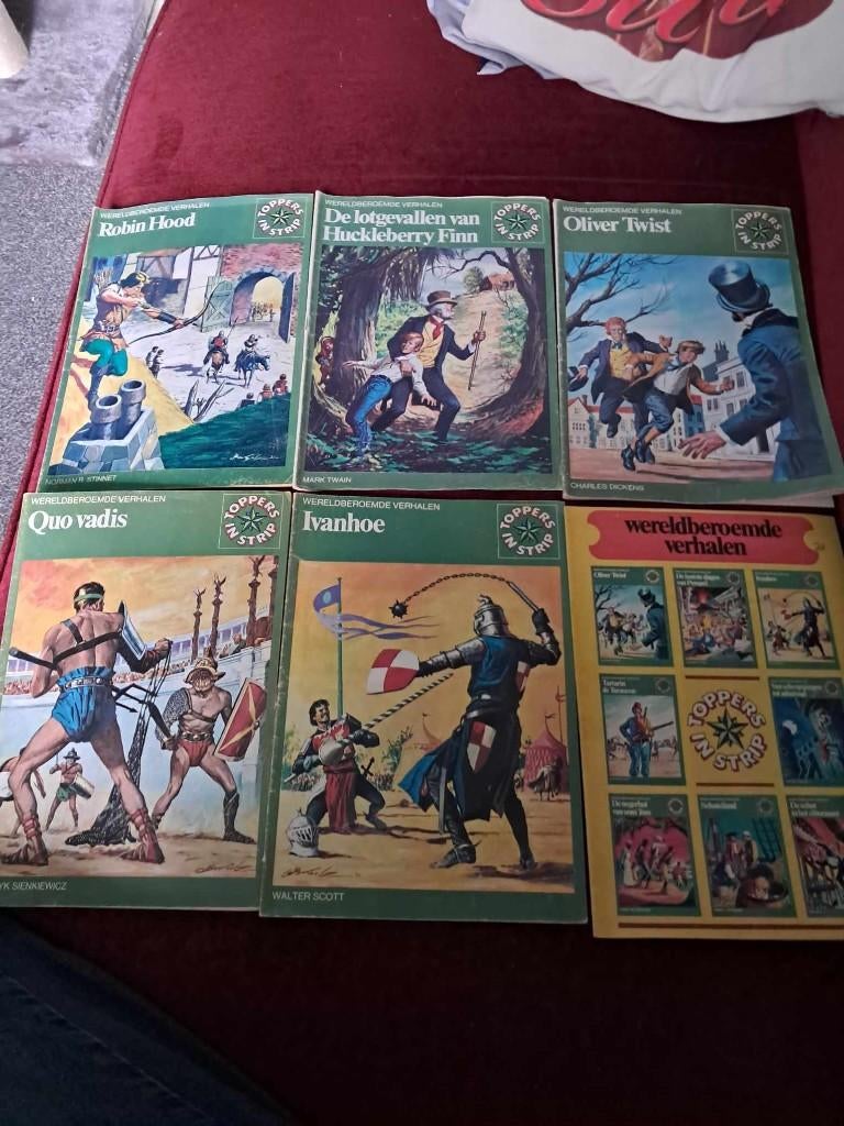 Div van toppers in strip, Europa, Diverse tekenaars en schrijvers, Meerdere comics, Ophalen
