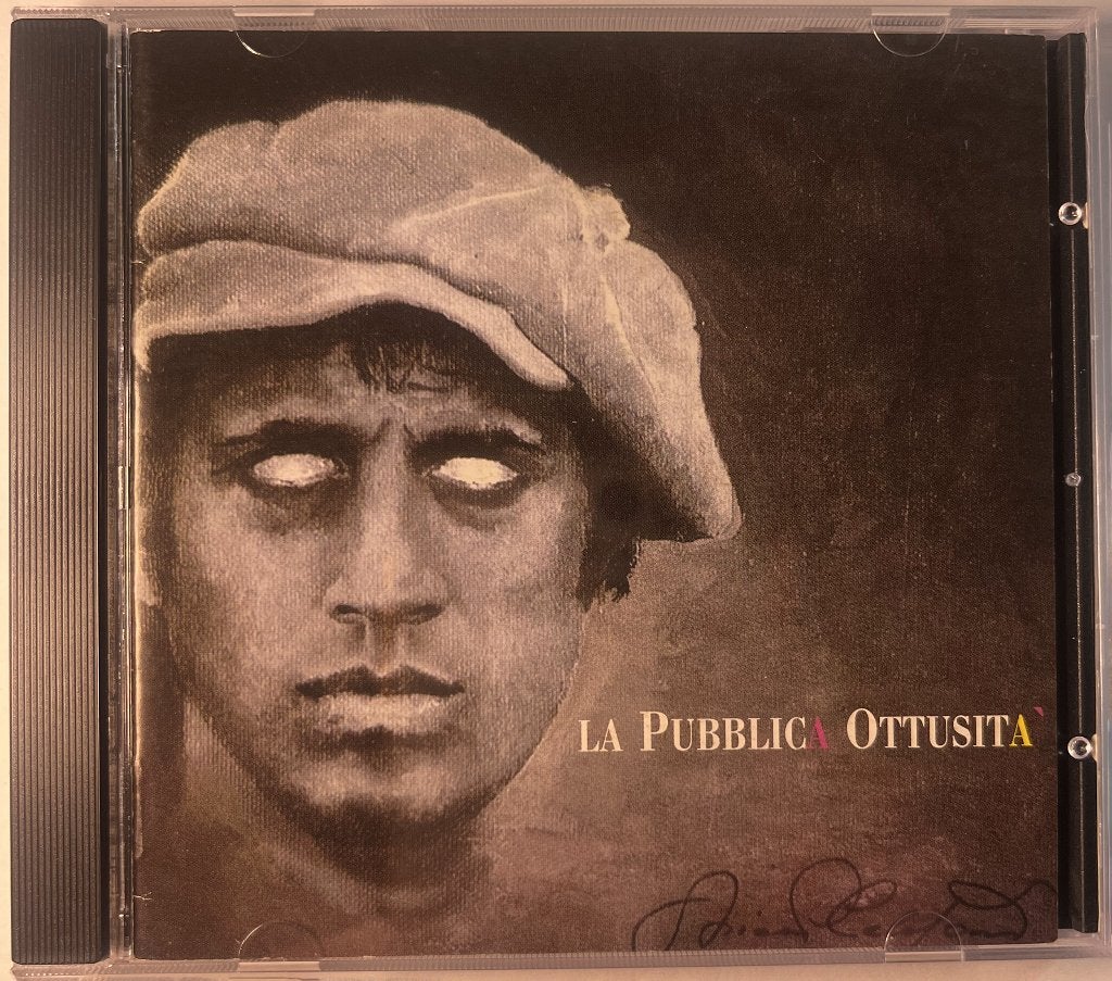Adriano Celentano CDLa Pubblica Ottusità, Verzenden, Zo goed als nieuw, Overige genres