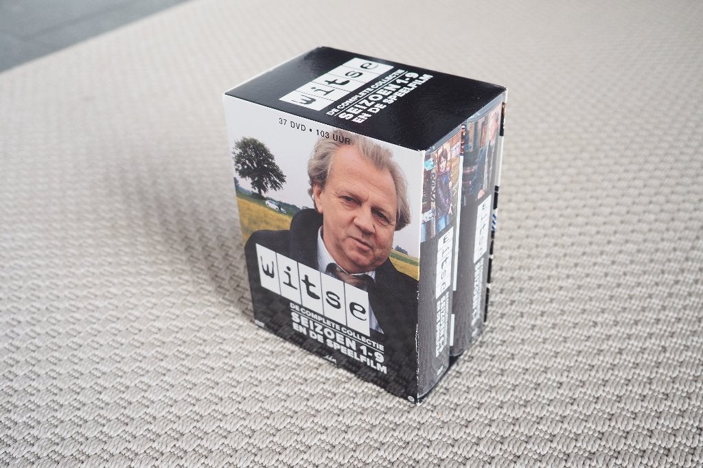 Witse Serie alle 9 Seizoenen + Film op DVD in Box, Ophalen of Verzenden, Zo goed als nieuw, Komedie, Vanaf 12 jaar