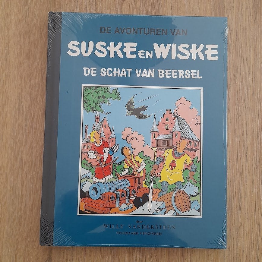 Suske en Wiske De schat van Beersel klassiek blauw sealed, Boeken, Verzenden, Willy Vandersteen, Eén stripboek, Nieuw