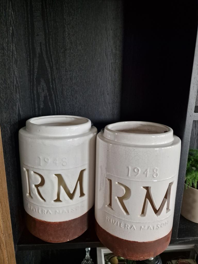 riviera maison hurricane votive, Ophalen of Verzenden, Zo goed als nieuw