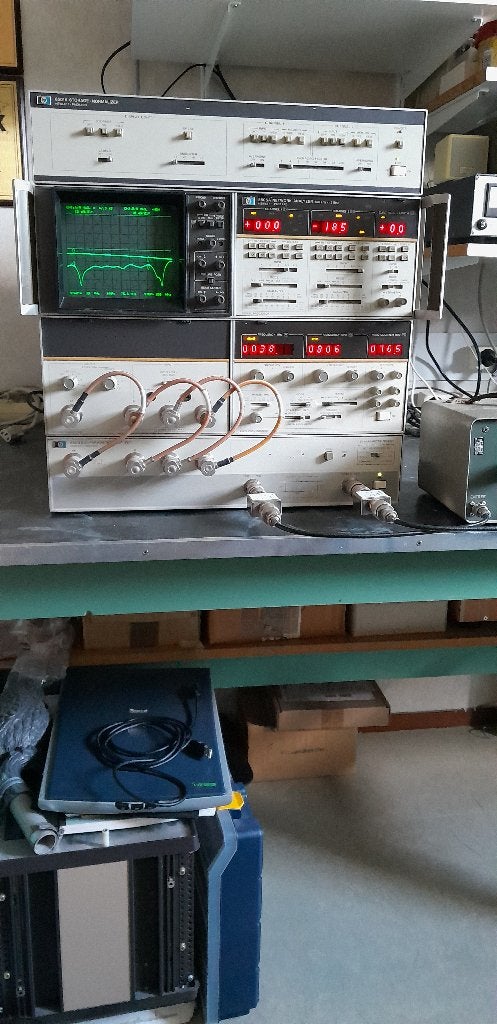 HP 8505A Netwerk-analyzer., Ophalen, Gebruikt