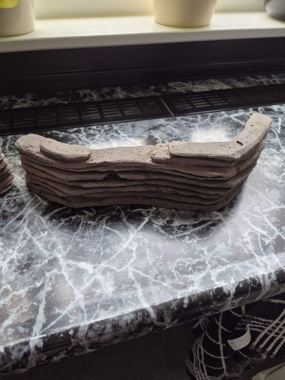 De boon terassteen 2 stuks, Ophalen