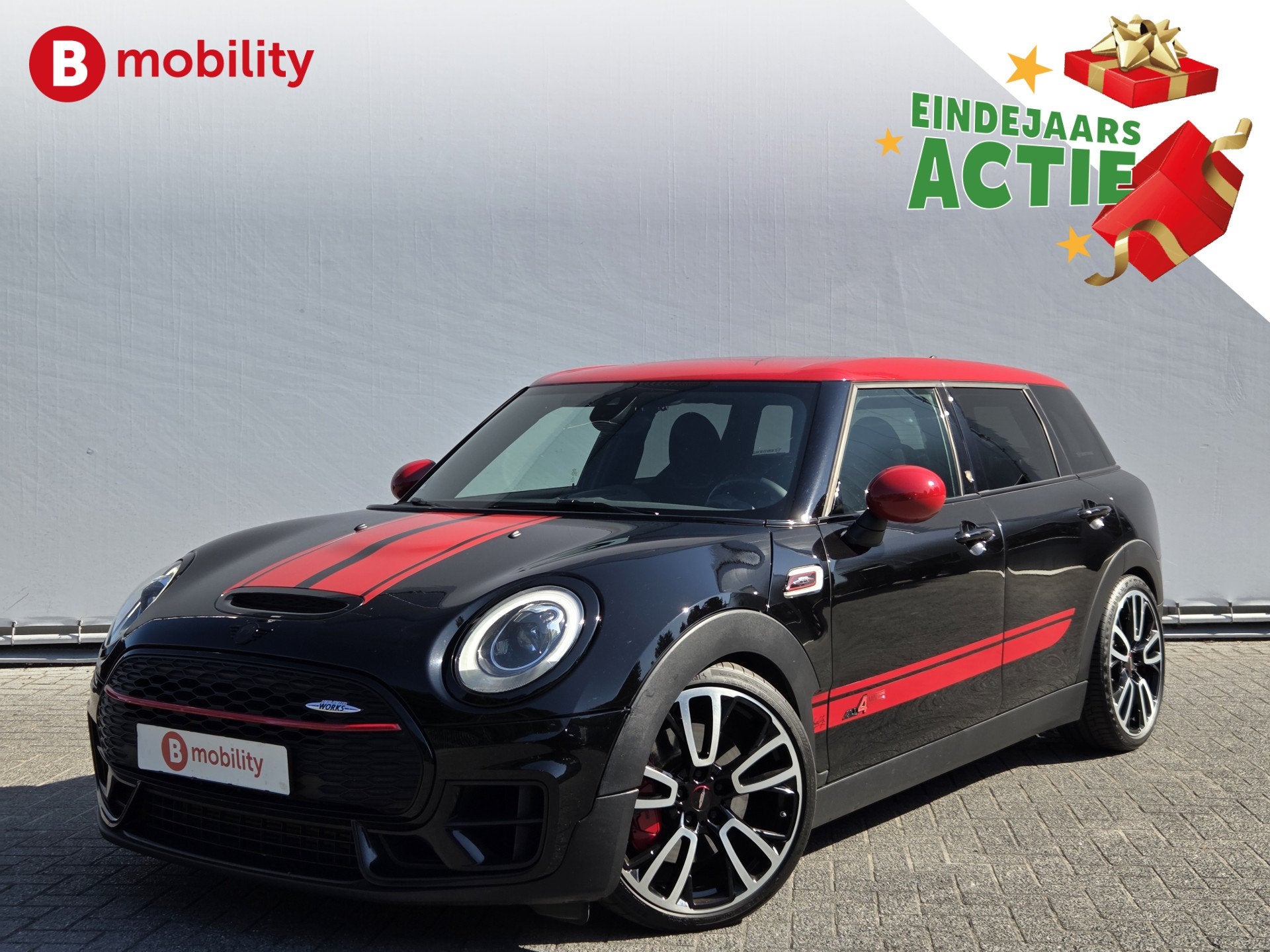 MINI Clubman 2.0 John Cooper Works 232PK Automaat ALL4 Chili, Auto's, Automaat, 1998 cc, Gebruikt, 4 cilinders
