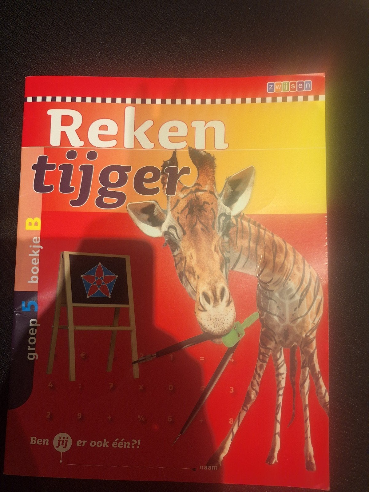 Reken tijger groep 5 boekje B, Boeken, Ophalen of Verzenden, Zo goed als nieuw, Overige niveaus, Wiskunde A