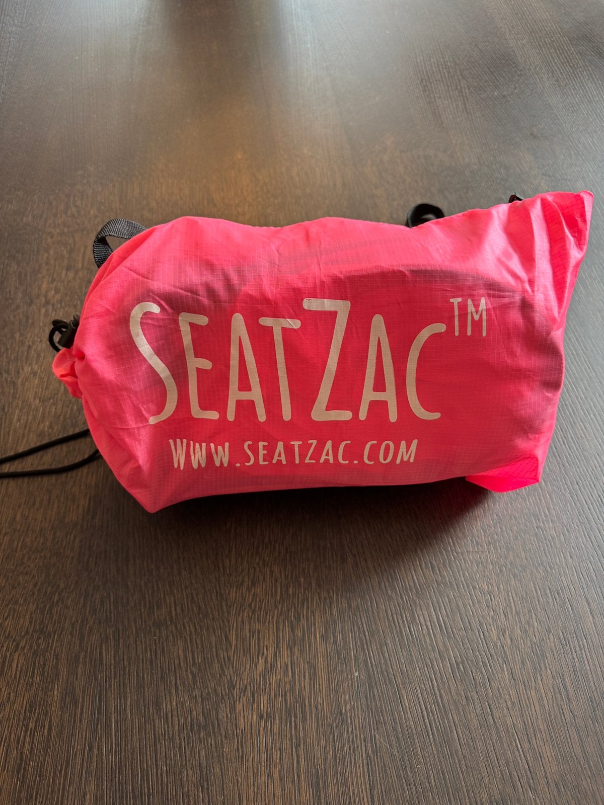 SeatZac: Opblaasbare Zitzak voor Ultiem Comfort Onderweg, Huis en Inrichting, Zitzakken, Ophalen of Verzenden, Zo goed als nieuw