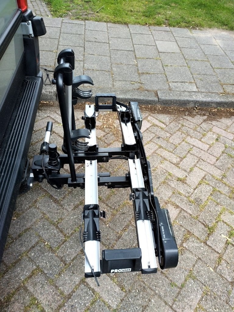 Pro User Diamant SG2 PLUS trekhaak fietsendrager, Auto diversen, Fietsendragers, Ophalen, Zo goed als nieuw, 2 fietsen, Trekhaakdrager