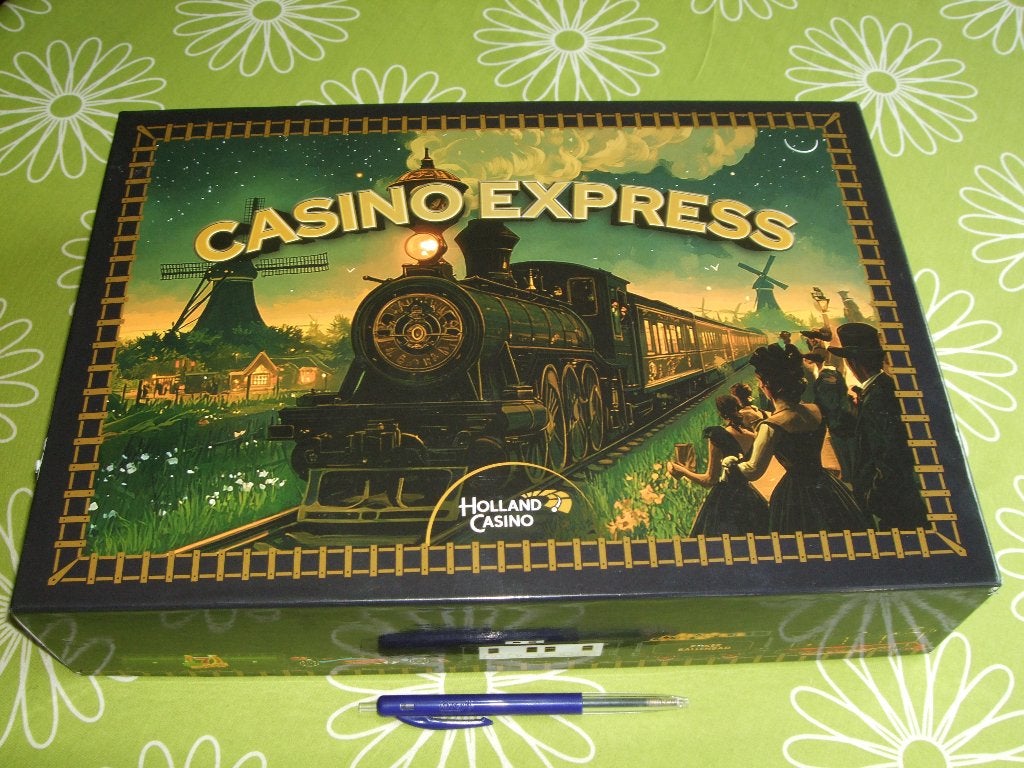 Casino Express -  Ticket to ride variant van Holland Casino, Vijf spelers of meer, Ophalen of Verzenden, Zo goed als nieuw