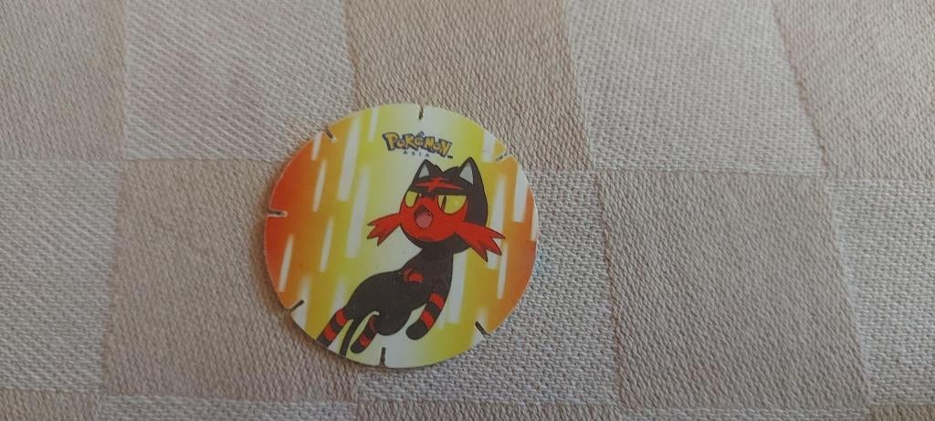 flippo pokemon chiki balls zeldzaam litten fraai, Verzamelen, Flippo's, Ophalen of Verzenden, Losse flippo's