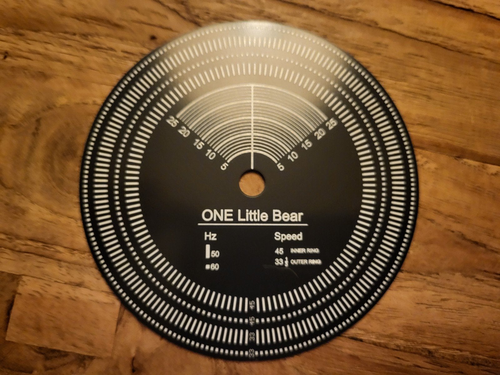 Stroboscoop Schijf met Strobe Licht voor Platenspeler, Ophalen of Verzenden, Overige merken
