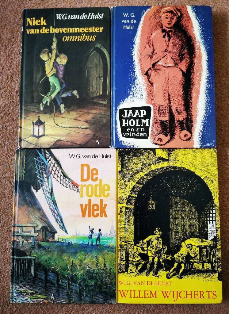 127.. w g van de hulst ; 4 stuks, Boeken, Ophalen of Verzenden, Gelezen, Fictie algemeen