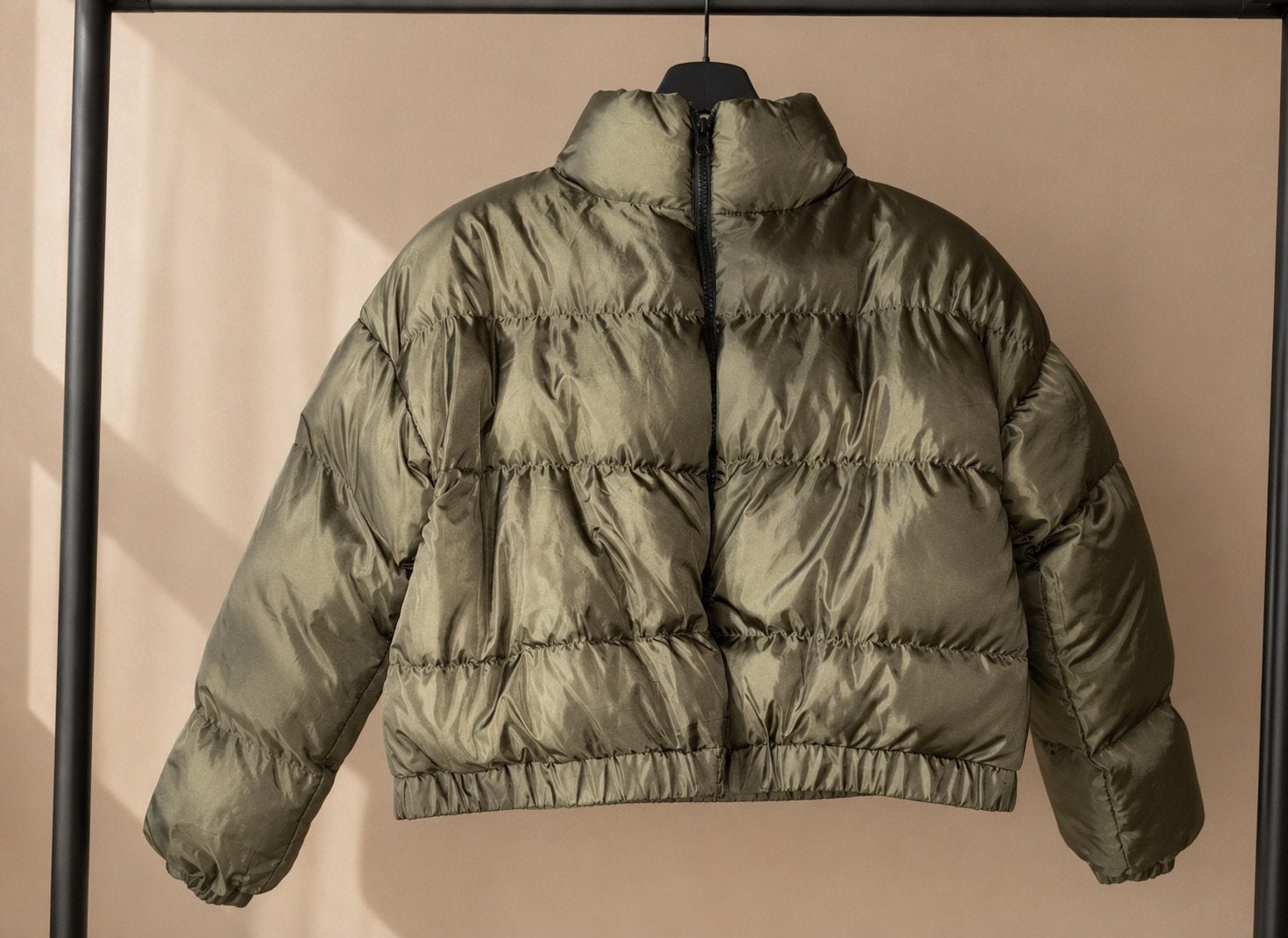 Jasje groen, Kleding | Dames, Jassen | Winter, Ophalen of Verzenden, Zo goed als nieuw, Maat 34 (XS) of kleiner, Groen