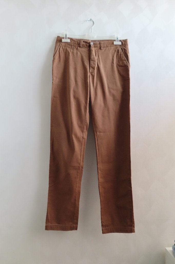 Broek Bruin Divided Slim H&M mt 30 (G26), Kleding | Heren, Bruin, Ophalen of Verzenden, Zo goed als nieuw, H&M