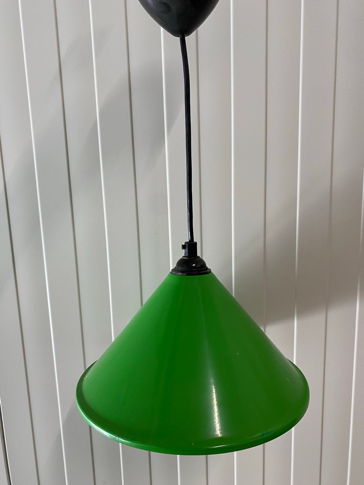 Vintage Emaille Hanglampen, Antiek en Kunst, Ophalen