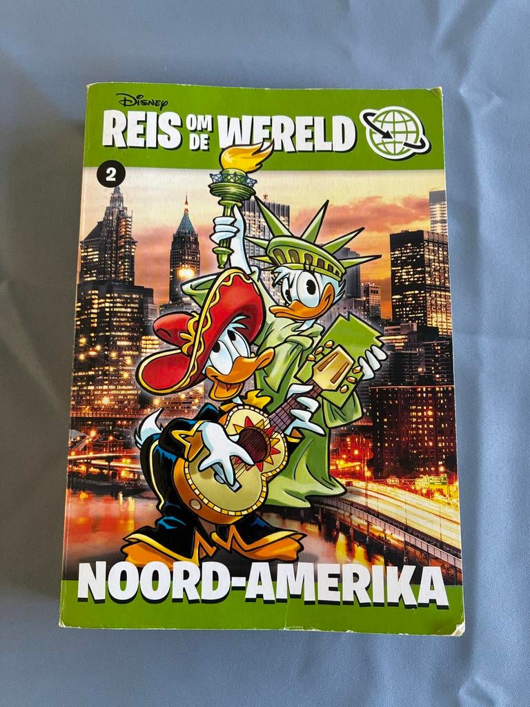 Donald Duck Reis om de Wereld: Noord-Amerika (deel 2), Eén stripboek, Ophalen of Verzenden, Gelezen