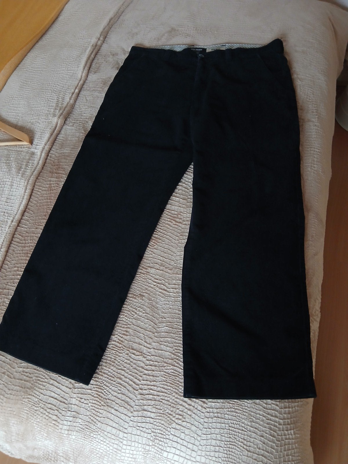 Corduroy pantalon Dockers - Large, Kleding | Heren, Ophalen, Maat 52/54 (L), Zwart, Zo goed als nieuw