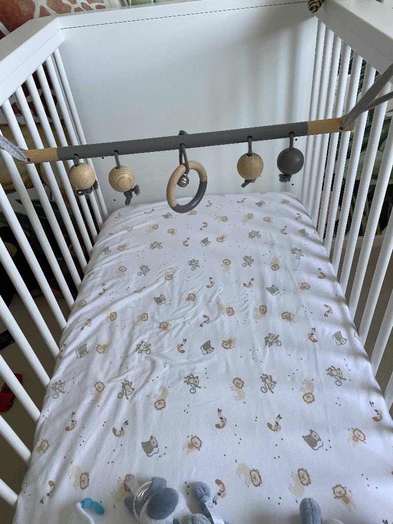 Houten Babygym/trapeze van Bo and the Baboon, Ophalen of Verzenden, Zo goed als nieuw, Ledikant