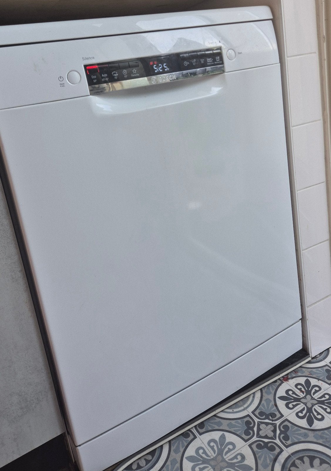 Bosch Serie 4 Vrijstaande Vaatwasser, Witgoed en Apparatuur, Ophalen, 60 cm of meer, Eco programma, Zo goed als nieuw