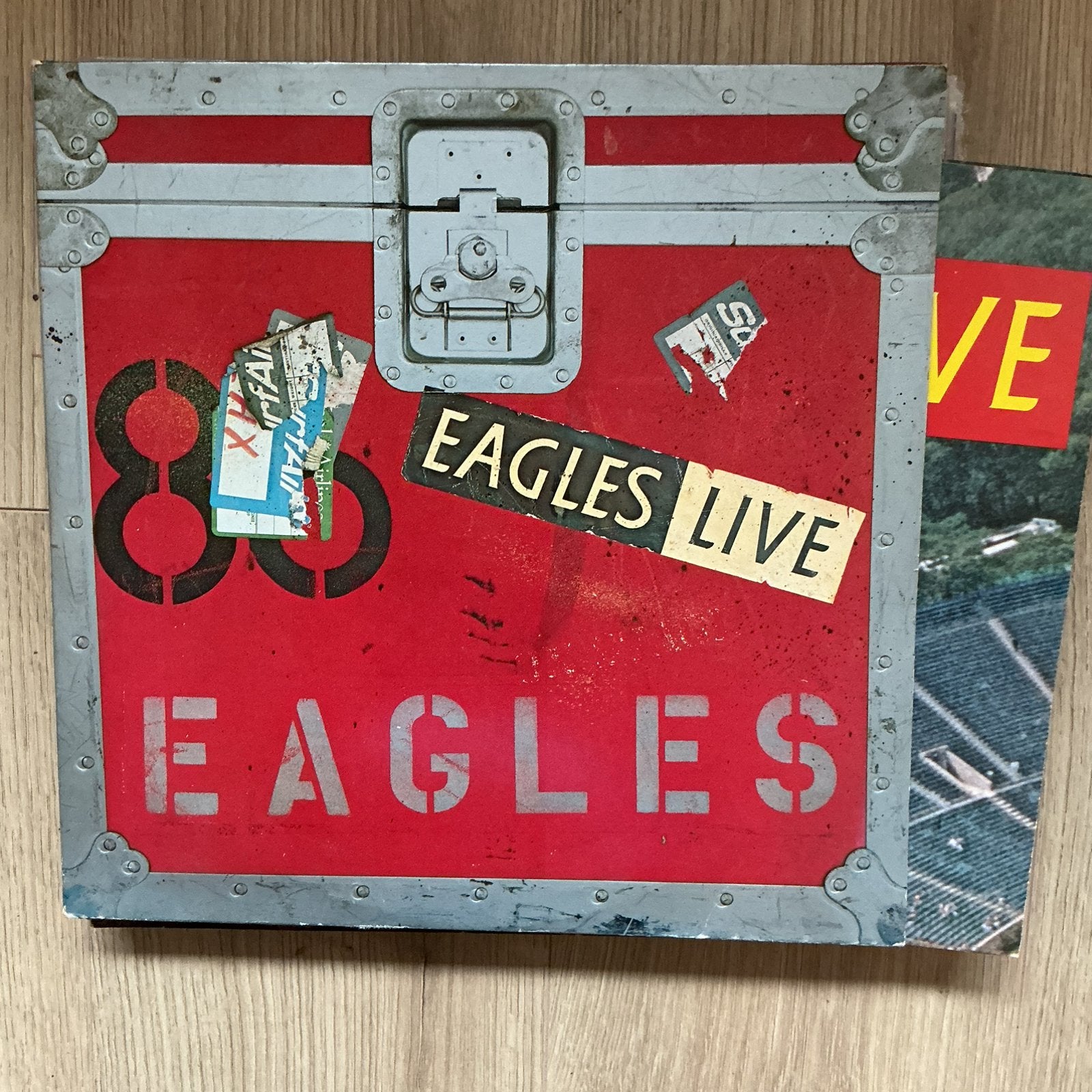 Eagles- live (+ poster), Ophalen, LP, Gebruikt, Overige formaten