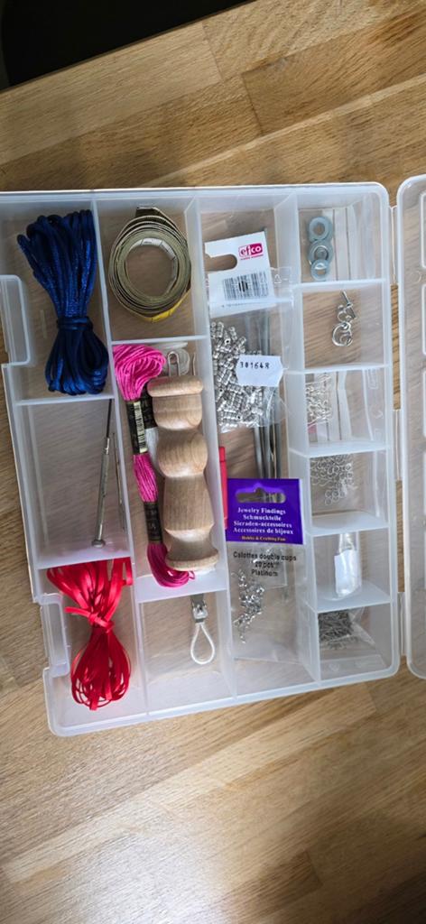 Grote set sieraden maken benodigdheden, Hobby en Vrije tijd, Ophalen of Verzenden