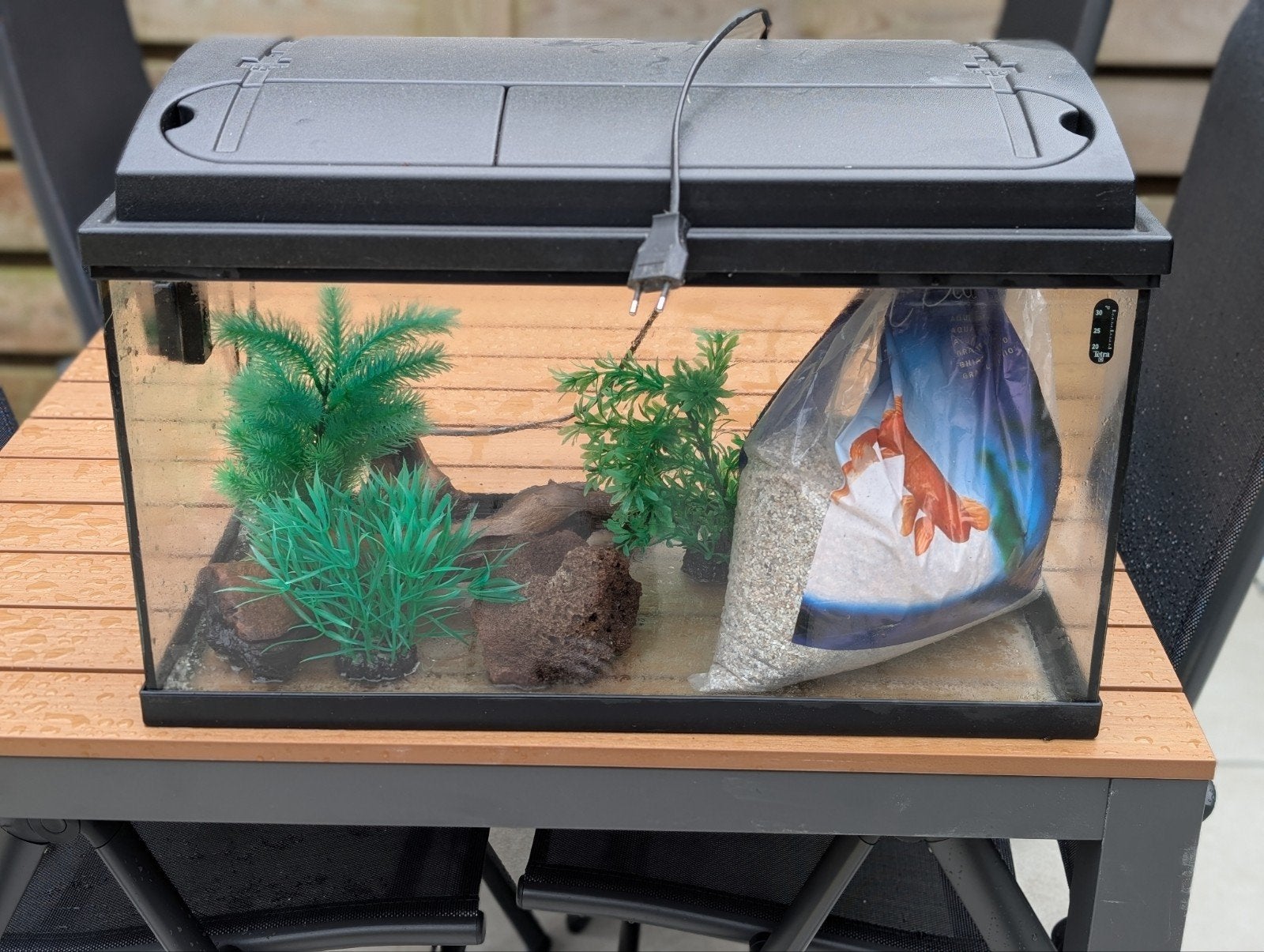 MP Aquarium 60 x 30 cm, Dieren en Toebehoren, Vissen | Aquaria en Toebehoren, Ophalen, Gebruikt, Leeg aquarium
