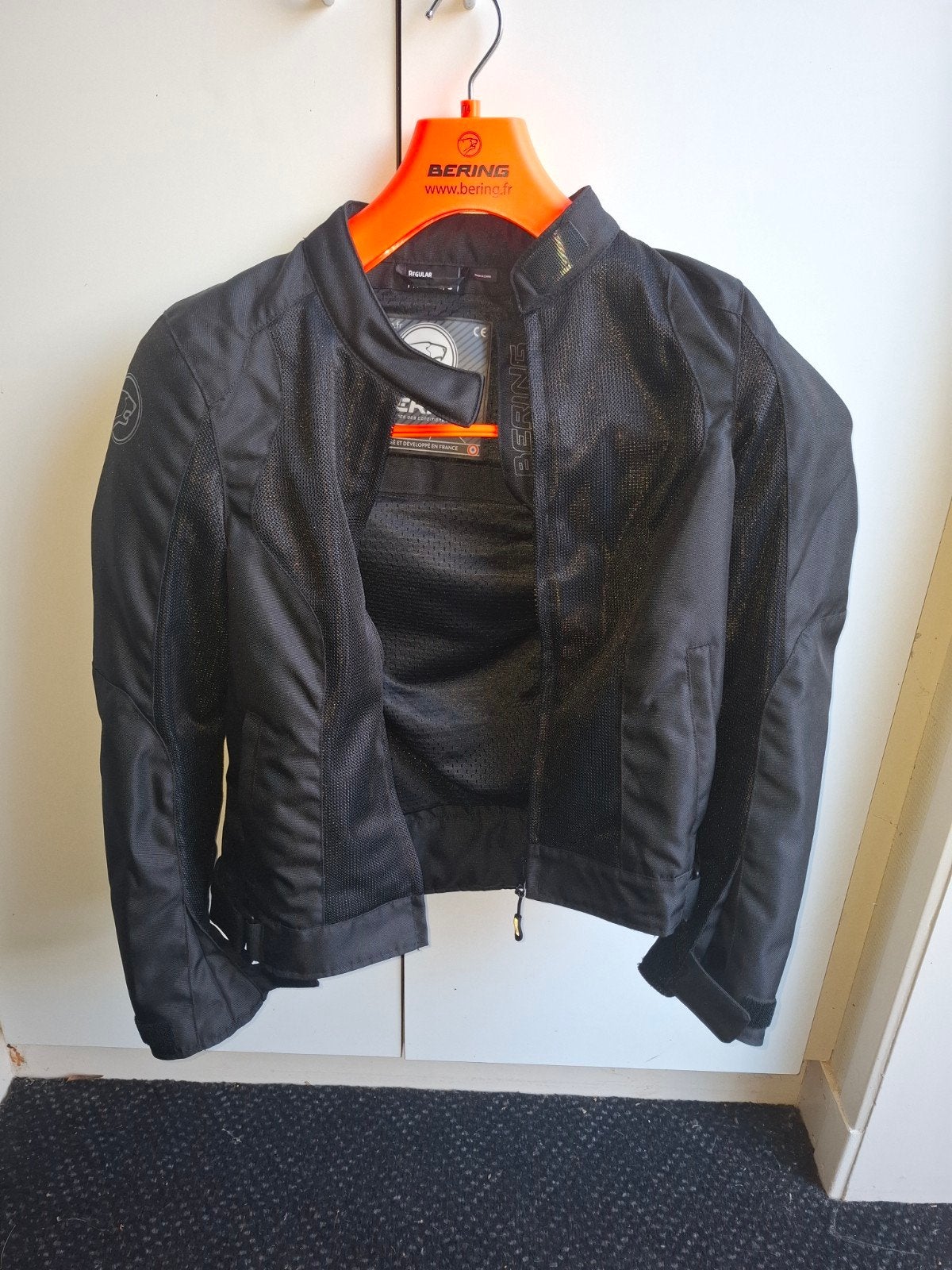 Bering Lady Nelson motorjas, Motoren, Kleding | Motorkleding, Ophalen of Verzenden, Tweedehands, Kinderen, Jas | textiel