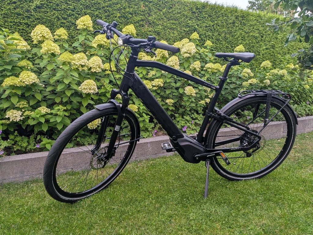 Elektrische Scott Sub Sport herenfiets, Gebruikt, 59 cm of meer, 50 km per accu of meer, Ophalen