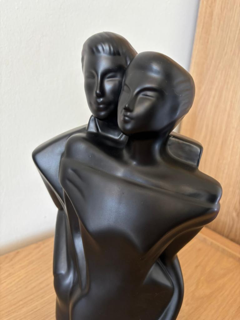 vintage beeld jaren 80 zwart Lindsey B, Ophalen of Verzenden, Huis en Inrichting