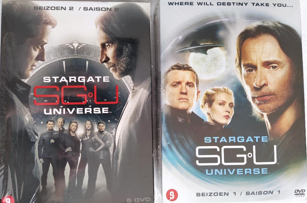 Stargate Universe-Compleet (2 DVD Boxen, NL O.T.) Als nieuw!, Verzenden, Boxset, Zo goed als nieuw, Vanaf 9 jaar