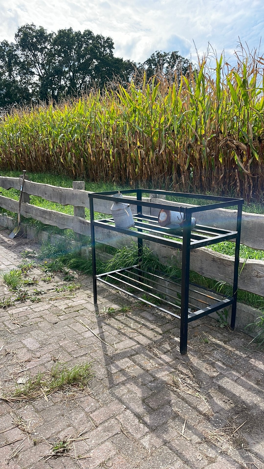 Melkbussen rek, Ophalen of Verzenden, Zo goed als nieuw, Wasrek