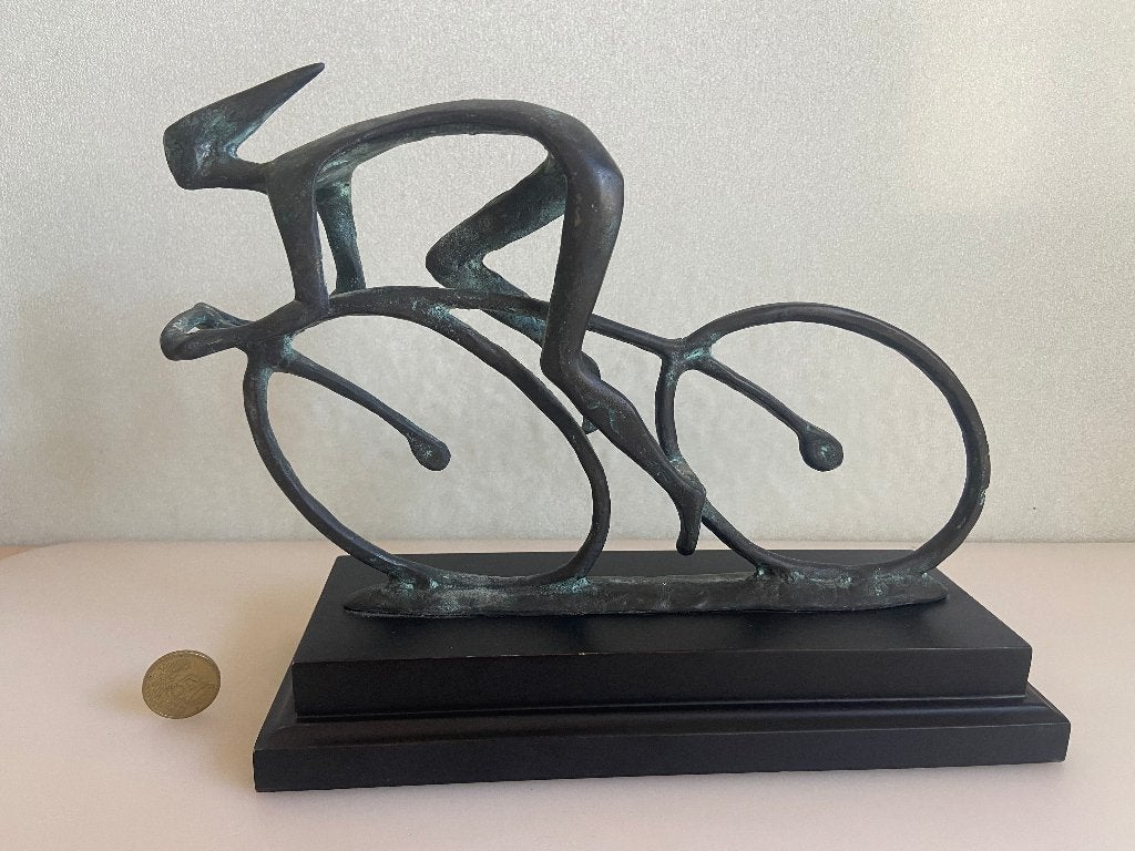 Scupltuur  wielrenner fietser ?, Ophalen of Verzenden