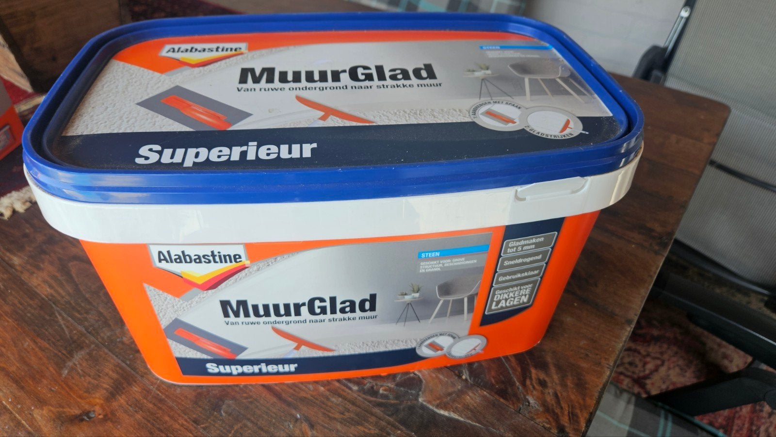 Alabastine MuurGlad Superieur 10 liter met Spaan & Strijker, Ophalen, Nieuw, Overige typen