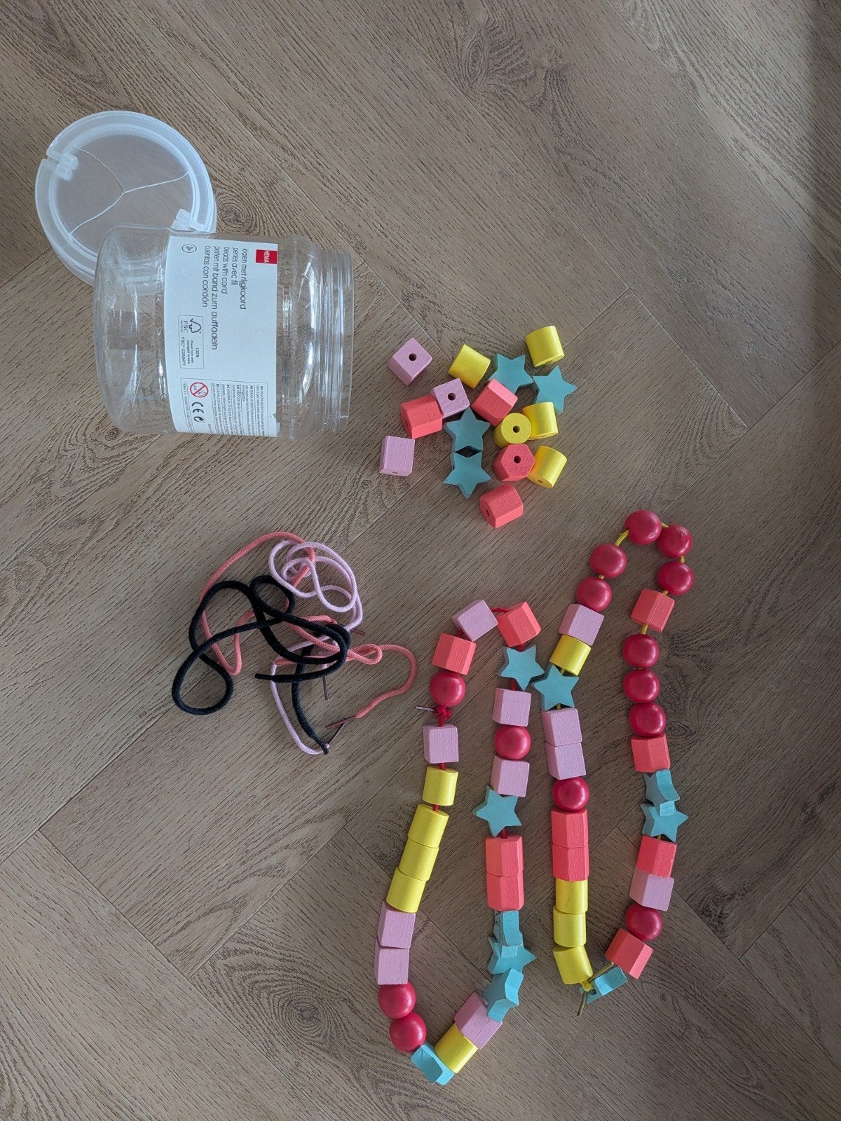 Kralen ketting maken set - Houten kralen, Ophalen, Gebruikt, Kraal
