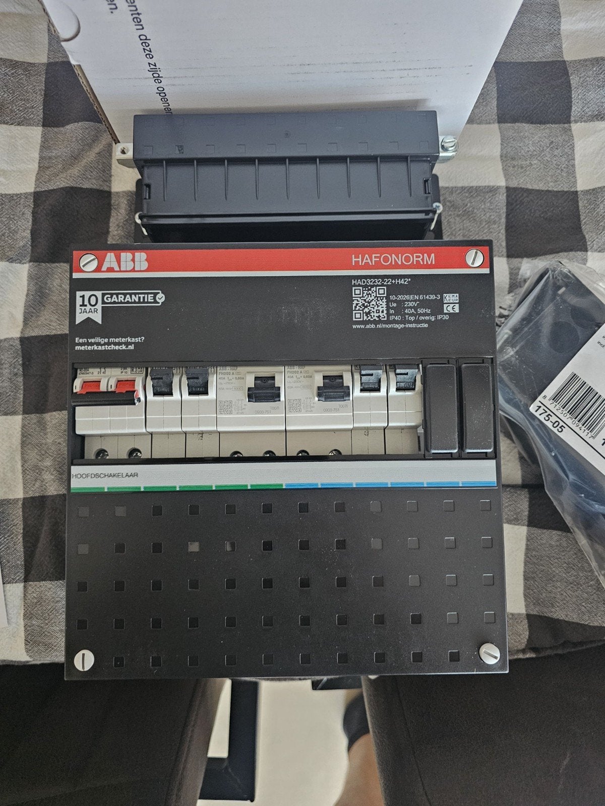 groepenkast, Ophalen, Nieuw, ABB, Groepenkast