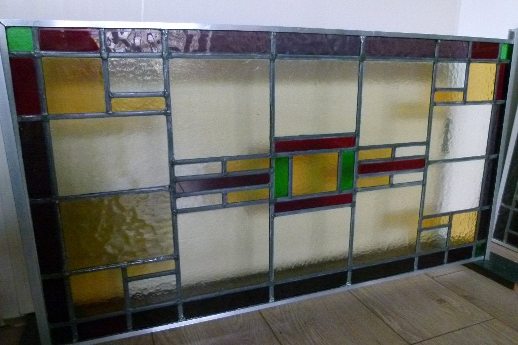 Mooi glas in lood paneel, Ophalen