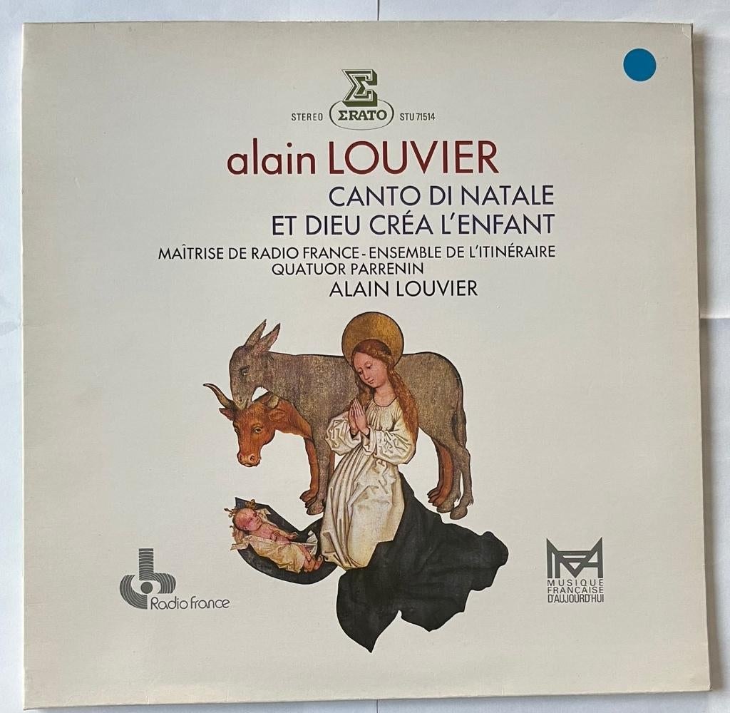 LP - Alain Louvier - Canto Di Natale et Dieu, Gebruikt, Verzenden, 12 inch, Overige typen