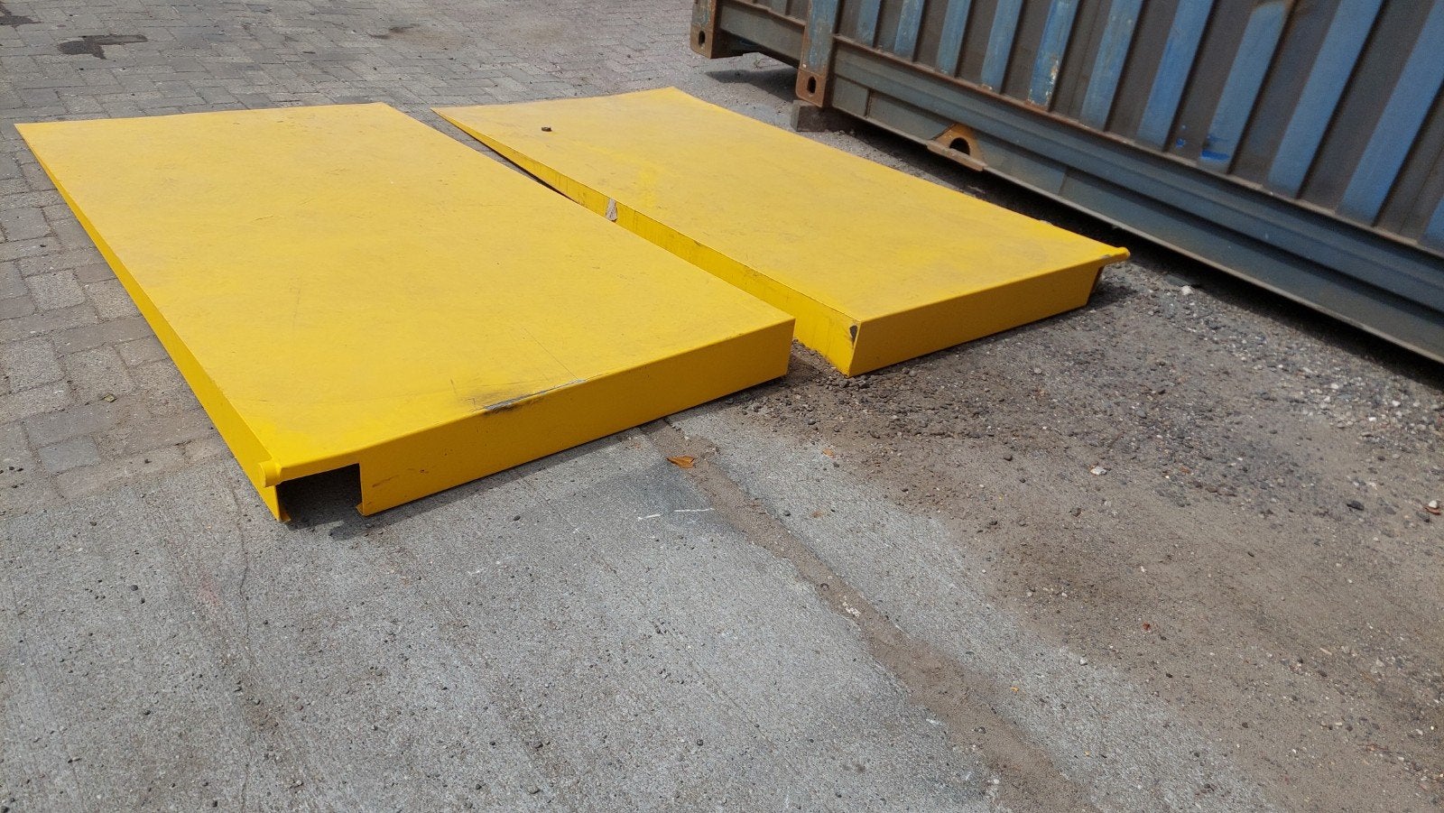 container oprijplaten, Ophalen of Verzenden, Gebruikt, Overige merken