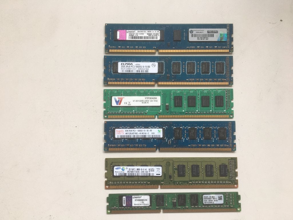 2GB DDR3 voor Desktops, DDR3, Ophalen of Verzenden, Desktop, 2 GB