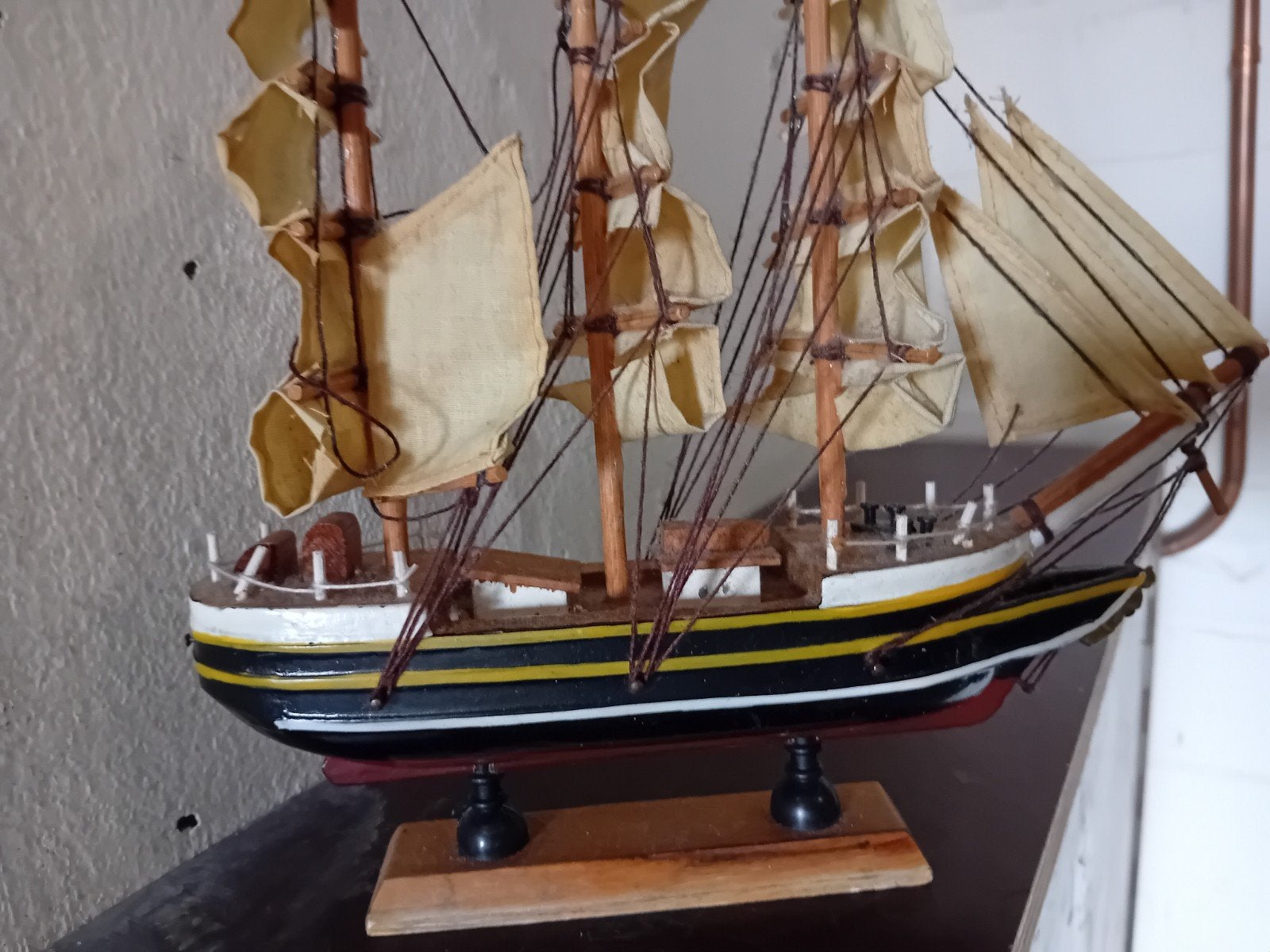 Houte bootje Amsterdam, Ophalen of Verzenden, Gebruikt