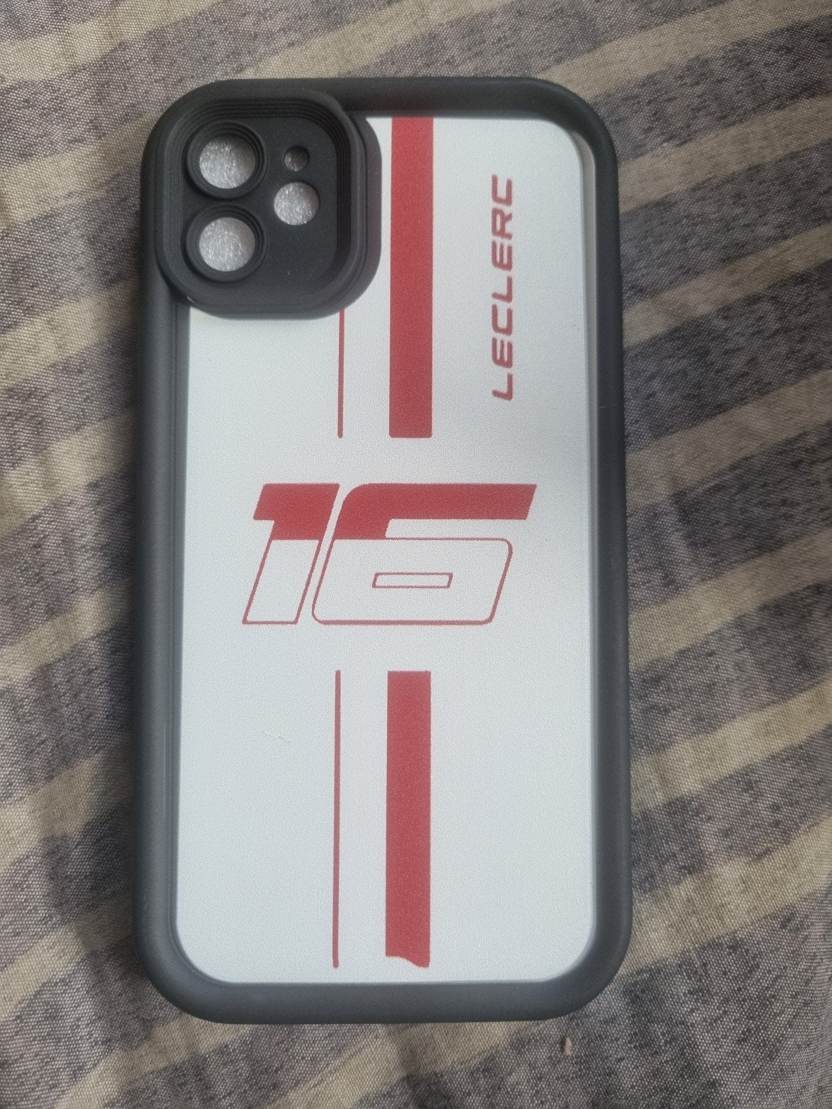 iPhone 11 Hoesje Leclerc 16 Formule 1 Design, Kunststof, IPhone 11, Overige merken, Hoesje of Tasje