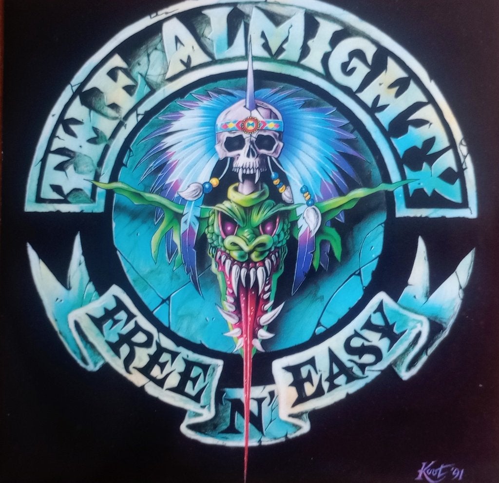 The Almighty - Free n' Easy, Cd's en Dvd's, Vinyl Singles, Ophalen of Verzenden, Zo goed als nieuw, 7 inch, Rock en Metal